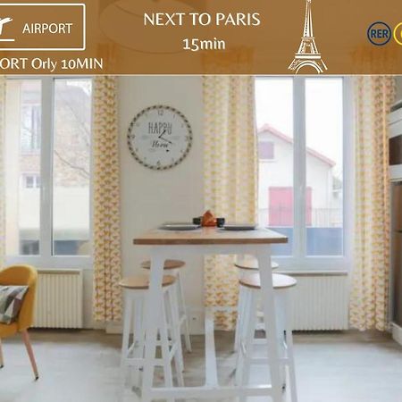 Choisy Parmentier-8 Min Paris- Airport Orly Apartman Kültér fotó